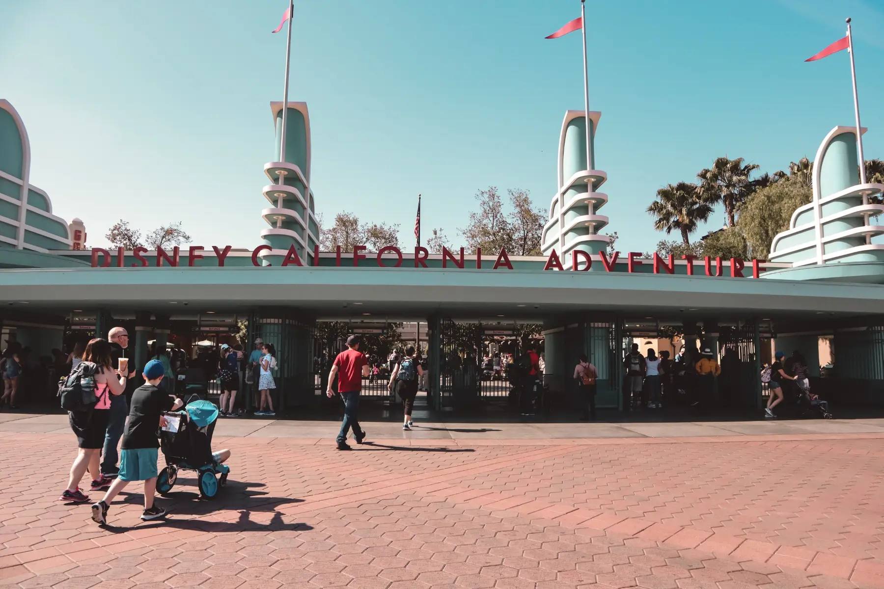 Entrance to Disney California Adventure