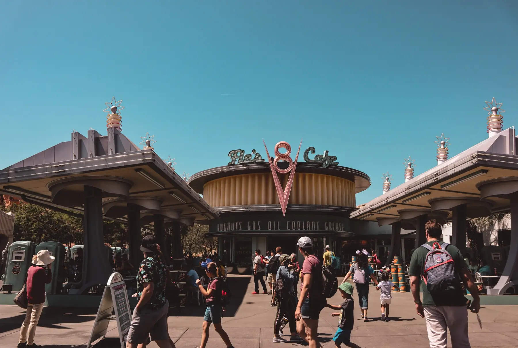 Flo's V8 Cafe in Cars Land