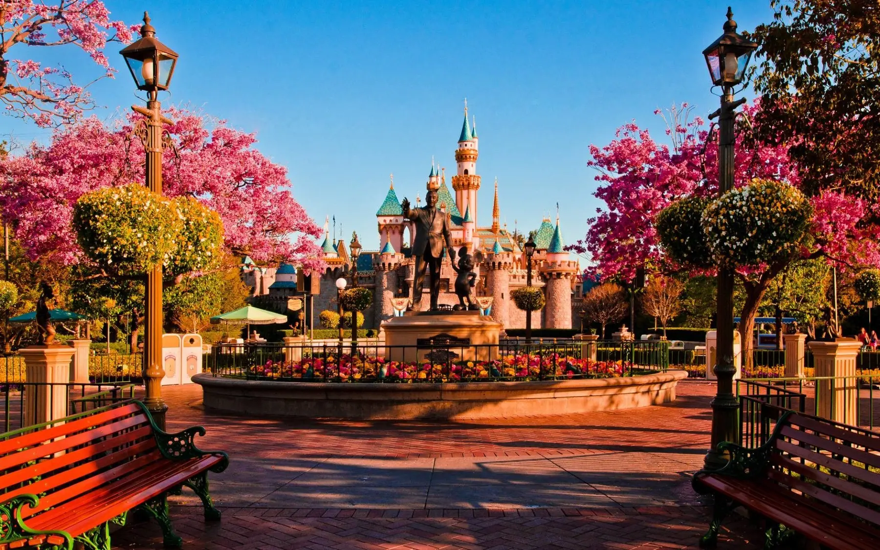 Sleeping Beauty Castle at Disneyland